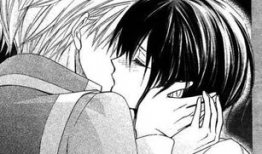 亲吻漫画图片,漫画中的亲吻定格